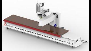 5-osiowe centrum obróbcze CNC CONQUEST 515 Frezarka 5-osiowa - pięcio osiowe Centrum Obróbcze