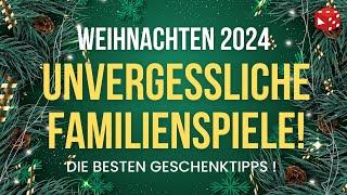 Weihnachten 2024: Diese Spiele werden deine Familie begeistern! Die besten Tipps!