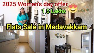 Flats sale in Medavakkam/ Pearl constructions/ 2bhk & 3bhk flat sale #medavakkamflats #flatforsale