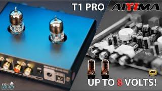 Aiyima T1 Pro BT Tube Preamp up to 8 Volts of Outputs!