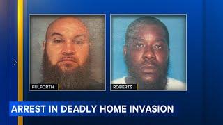 Arrest made in deadly home invasion; 2nd suspect on the run