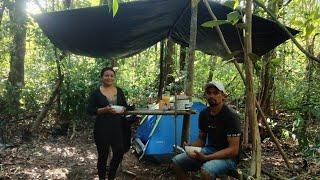 Acampamento,frito e muita gratidão