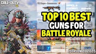 Top 10 Best Guns for Battle Royale in Cod Mobile Season 2 (2025)