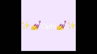 Girl: Hey Sophia Me: My names not Sophia its Ophi