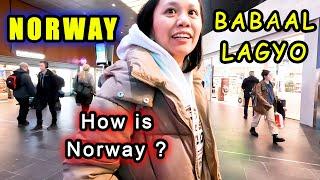 FIRST DAY IN NORWAY ! How Is Norway ? Nepali In Norway | Gorkhey Vlog 421 | Prawesh Upreti