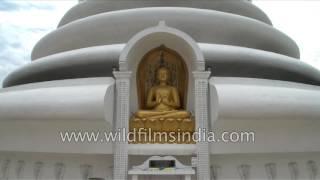 Japanese Peace Pagoda in Unawatuna,‎ Sri Lanka