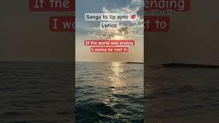 Songs to lip sync #lipsync #cover #lyrics #song #fy #viralshort