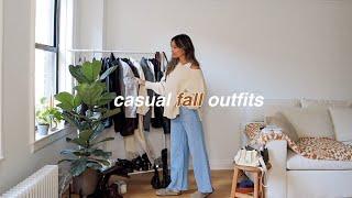 CASUAL FALL OUTFITS  | 15 fall outfits lookbook