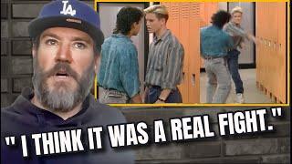 Mark-Paul Gosselaar says things got real in THAT Saved By The Bell fight with Mario Lopez.