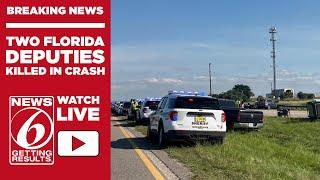 BREAKING NEWS | News conference after two Florida deputies die in crash