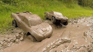 Traxxas Slash 4x4 KillerBodyRC Mud Bogging!