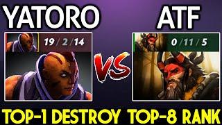 YATORO [Anti Mage] TOP-1 Rank AM Carry Destroy ATF Offlane Dota 2