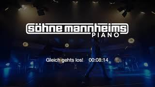 Söhne Mannheims Piano - Streaming-Konzert aus dem Capitol Mannheim