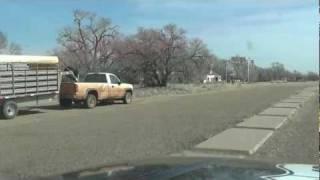 Roaming Rich on Route 66 in Glenrio   Texas New Mexico border