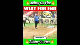 "Abhay On Fire" #shorthandcricket #cricket #shorts #ytshorts #shortsfeed