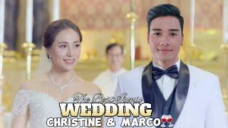 Just Now! THE BEST ICONIC WEDDING CEREMONY OF CHRISTINE REYES AND MARCO GUMABAO!