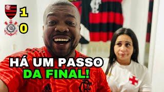 Flamengo x Corinthians, react; Mengão sai na frente do Timão pela vaga na final da Copa do Brasil!