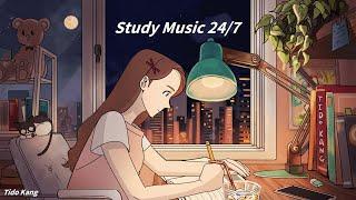 공부할때 듣기 좋은 음악Relaxing Sleep Music & Study, Rain ASMR 24/7 (Musik untuk belajar,musica para estudiar