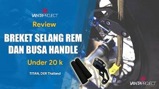 BRACKET SELANG REM CUMA 10K?? REVIEW BRACKET & BUSA HANDLE REM | Vantaproject #2