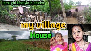 My village & Baby 's alapparigal # TAMIL GIRL IN ODISHA