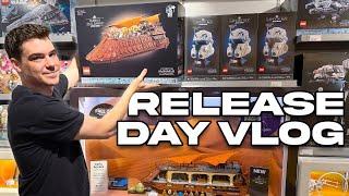 LEGO Store For UCS JABBA'S SAIL BARGE Release Day! (MandR Vlog)