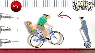 Happy wheels  fun gameplay part-1|Vtg 2.o