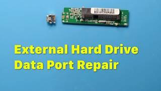 External Drive Controller Board Port Repair