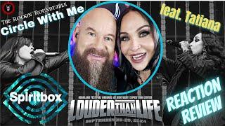 Metal couple REACTS and REVIEWS - Spiritbox - Circle With Me ft. Tatiana of Jinjer - Live LTL 2024