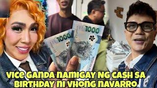 VICE GANDA NAMIGAY NG CASH SA BIRTHDAY NI VHONG NAVARRO, Showtime Fam natuwa