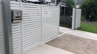 Sliding Gate Slat Panel Aluminium Screening