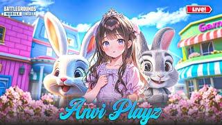 ️‍BGMI LIVE NEW 3.8 UPDATE IS HERE | ANVI PLAYZ IS LIVE l girl gamer