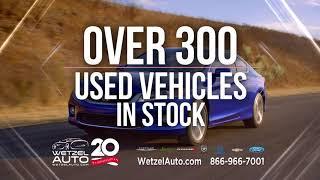 Wetzel Auto's 20th Anniversary Sales Event