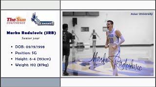 Marko Radulovic - Keiser University (Senior Year) 2020-21