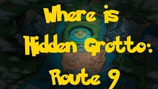 Where Is: Hidden Grotto - Route 9 (Pokemon Black 2/White 2)