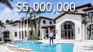 Majestic $5 MILLION MANSION in Pinecrest, FL with GUEST HOUSE & POOL HOUSE! SOUTH FLORIDA LIVING!