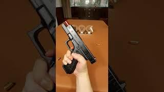 Is FPS 48+ of a toy gun too dangerous? - Glock automatic shell ejecting pistol