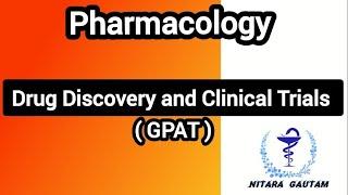 DRUG DISCOVERY AND CLINICAL TRIALS #live #pharmacology