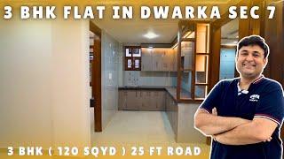 3 BHK ON RAMPHAL CHOWK DWARKA SECTOR 7 | 120 SQYD | DUAL UNIT | 80% LOANABLE |9205400869 ,9205400876