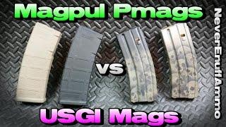 Magpul Pmags vs USGI Magazines