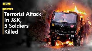 Poonch Attack: 5 soldiers killed, Rajnath Singh briefed | What we know so far | Terrorist Attack