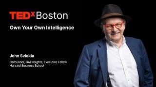 Socrates at Scale: How GenAI turbocharges learning | John Sviokla | TEDxBoston