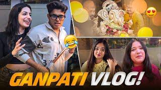 Ganpati Vlog GodLike! (Girls Bootcamp, BTS & more) 