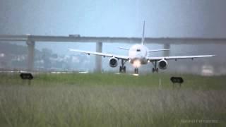 Decolagens e Pouso - Aeroporto Santos Dumont - HD