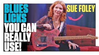 Sue Foley: Blues riffs you can really use!