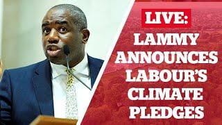 LIVE: David Lammy Announces Labour's Climate Pledge From Kew Gardens