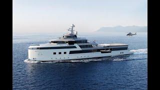 Twin Helicopter Superyacht DAMEN SeaXplorer - 77m/35ft Russian Owner said 1 wasnot enough.