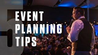 5 Event Management Tips for Beginners