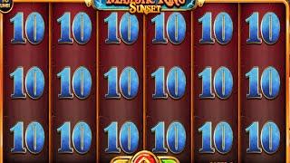 Majestic King Sunset BONUS + JACKPOT  BIG WIN 96.500  