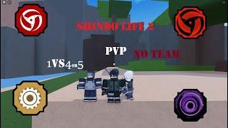 how to fight alone no team in SHINDO LIFE 2 ! pvp