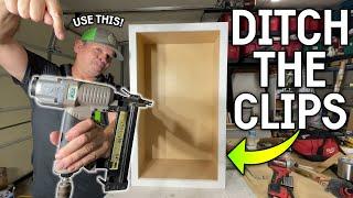 HOW TO BUILD NEW CABINETS in UNDER 3 MINUTES!